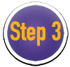 Purple step 3 icon.
